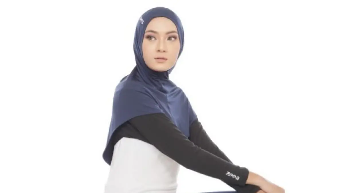 Ilustrasi rekomendasi hijab sport.
