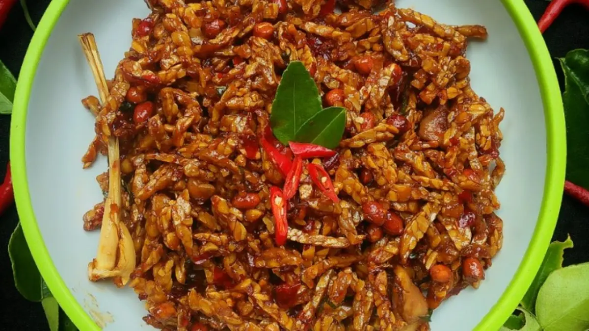 Ilustrasi resep kering tempe. (cookpad)
