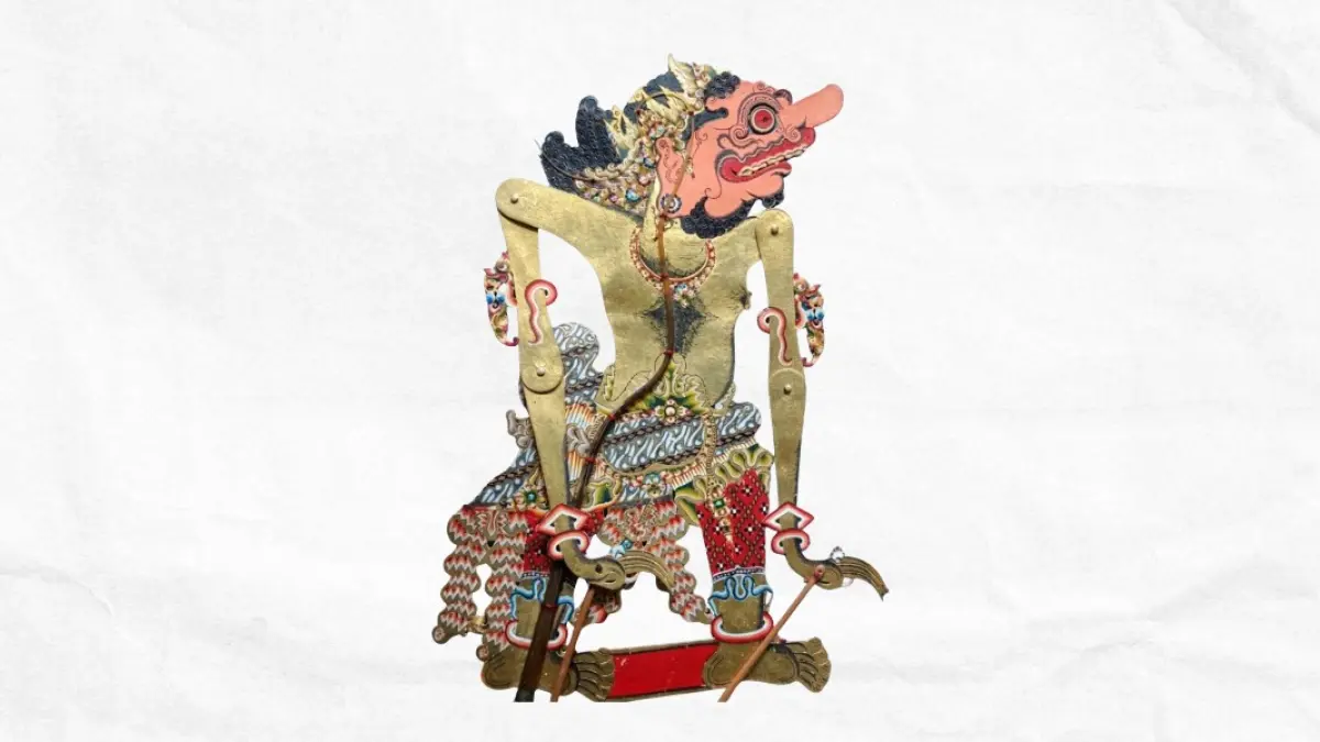 Ilustrasi tokoh wayang Durmagati.
