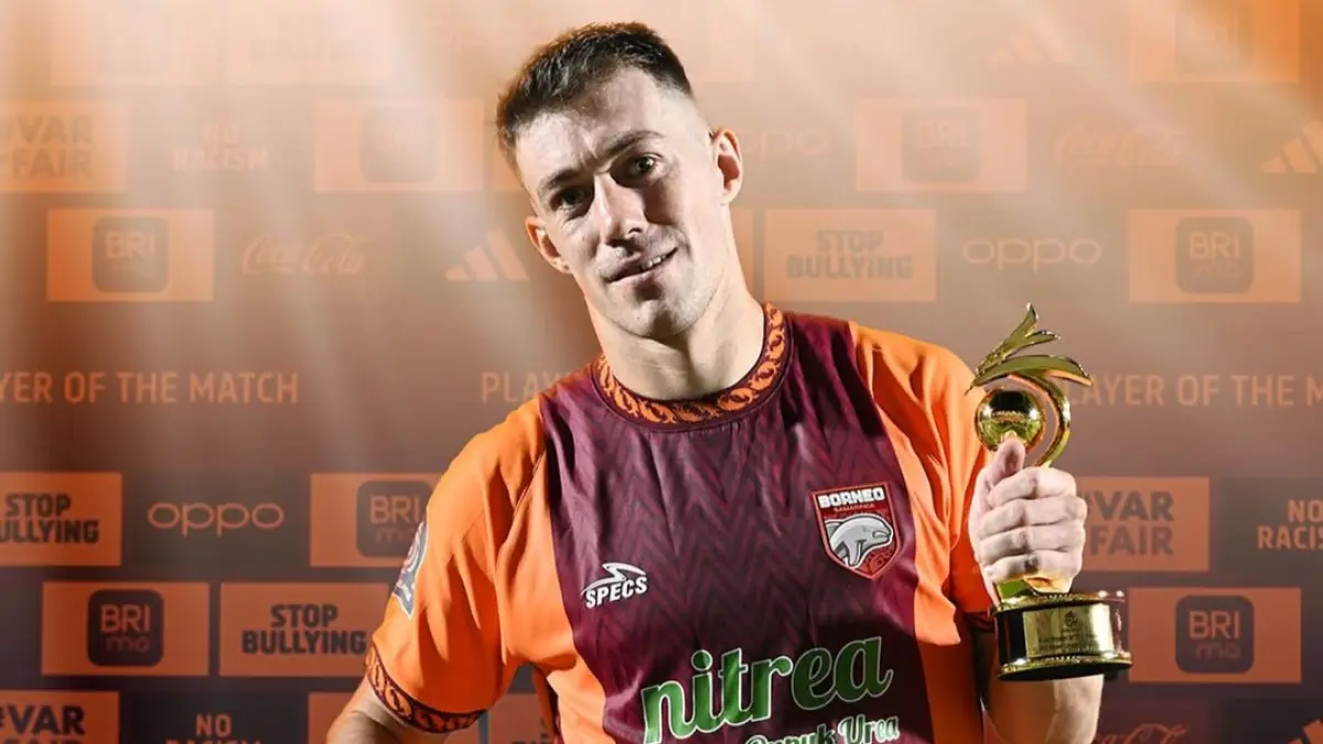 Mariano Peralta. (Instagram Borneo FC)