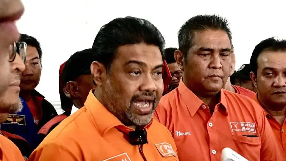 Said Iqbal dalam sebuah acara. (Antara)