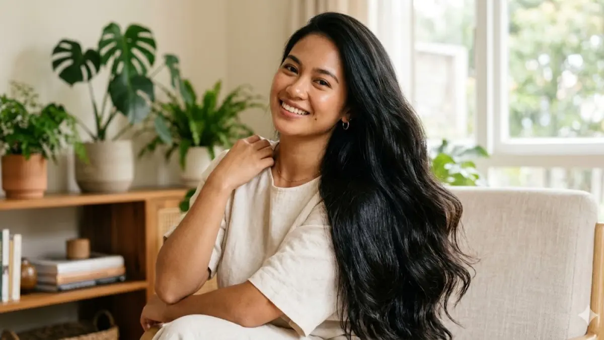 ilustrasi rambut sehat