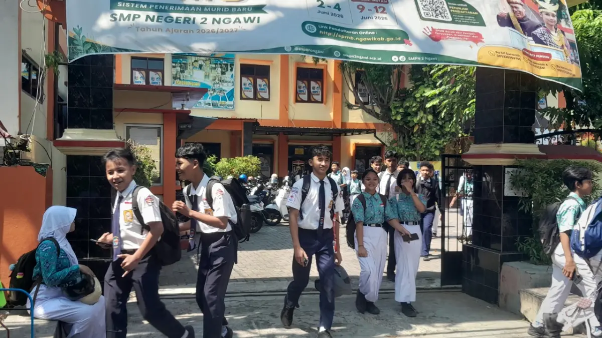 PENGAWASAN KETAT: Dikbud Ngawi menegaskan pelaksanaan SPMB 2026/2027 harus bebas pungutan liar, gratifikasi, dan praktik titipan siswa. DOK RADAR NGAWI