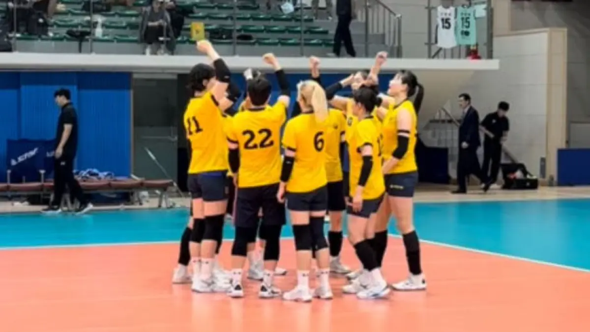 Skuad pelapis Hyundai Hillstate di laga melawan Daegu City Hall. (NAVER)
