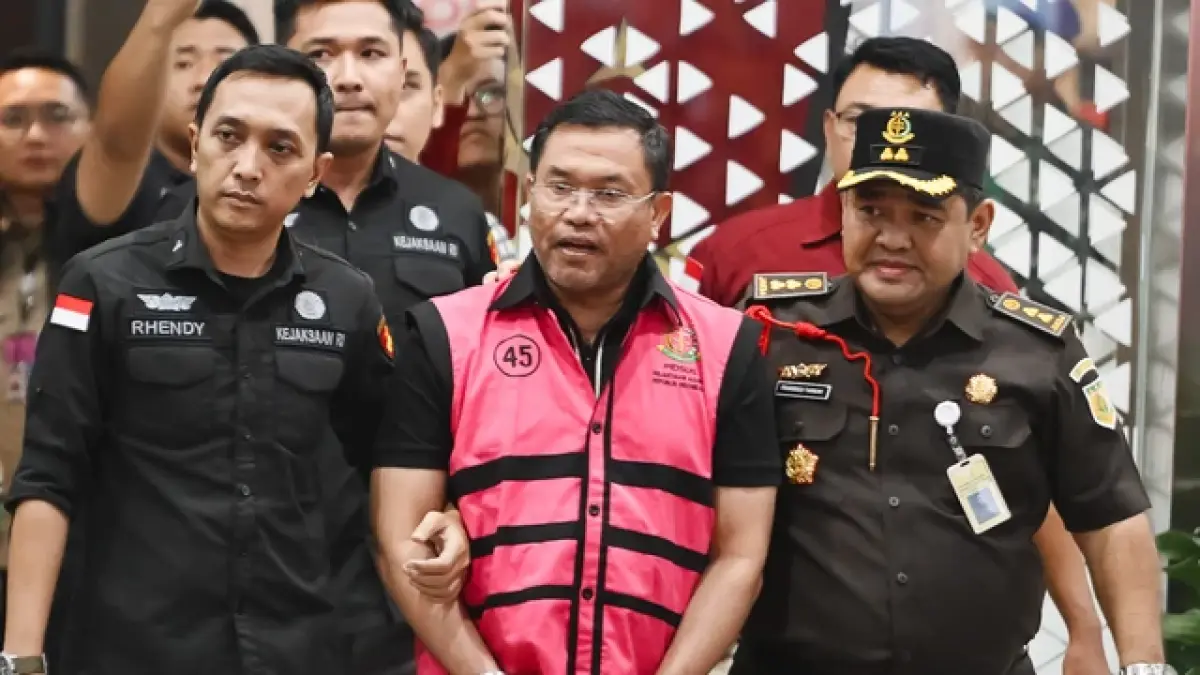 Tersangka dugaan tindak pidana korupsi tata kelola program Makan Bergizi Gratis (MBG) pada Badan Gizi Nasional (BGN) Sony Sonjaya (kumparan.com)