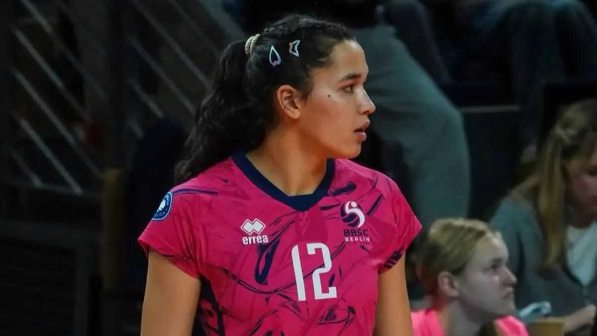Hanna Lengkey saat ini bermain di divisi 2 Liga Voli Jerman. (Instagram)