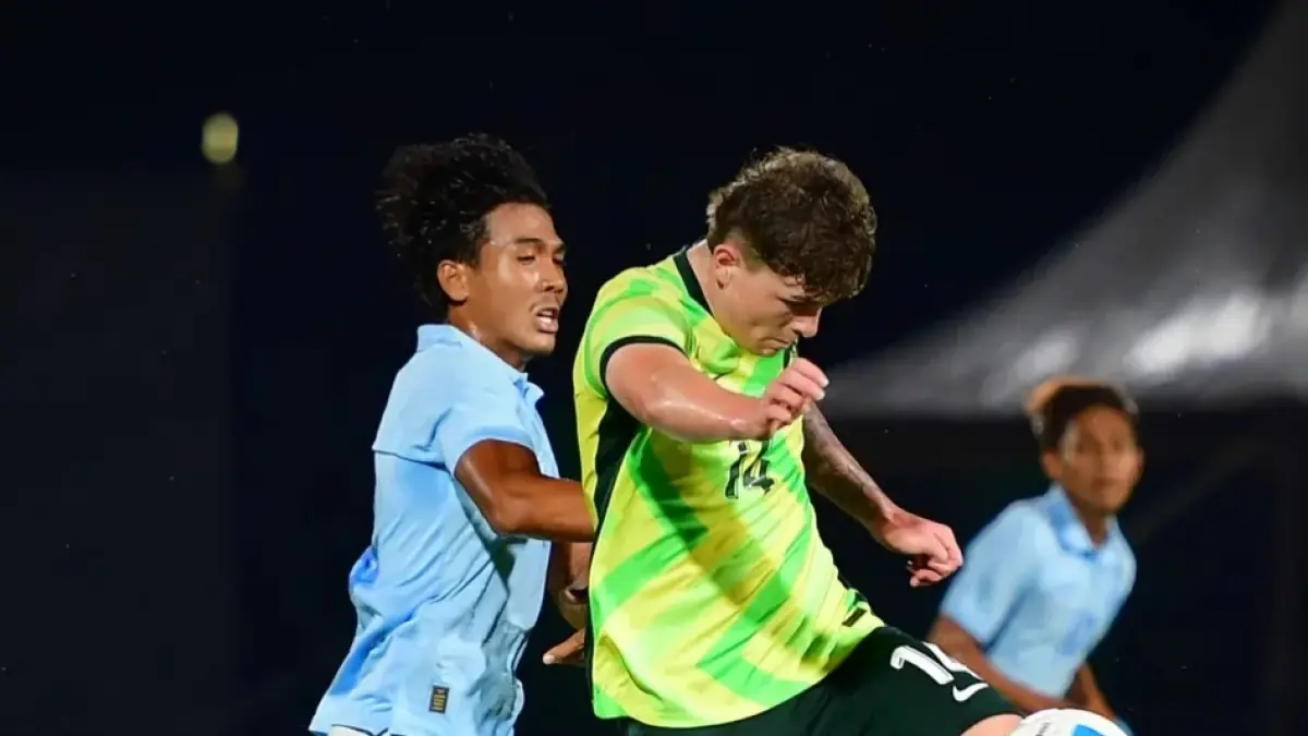 Kamboja tahan Australia 2-2 tadi malam.