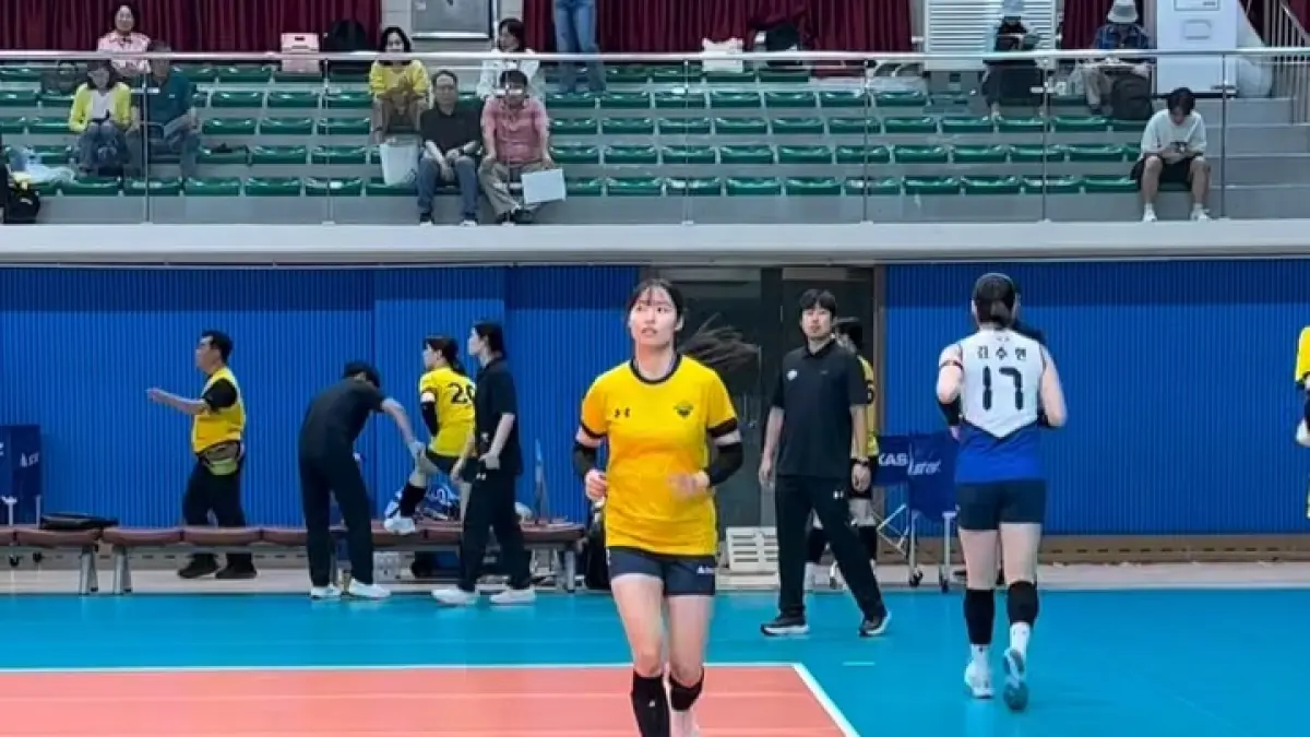 Tim Hyundai Hillstate saat pemanasan. (Instagram)
