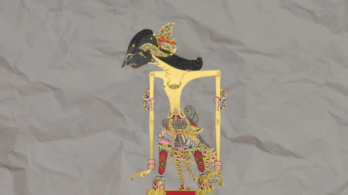 Ilustrasi tokoh wayang Abimanyu.
