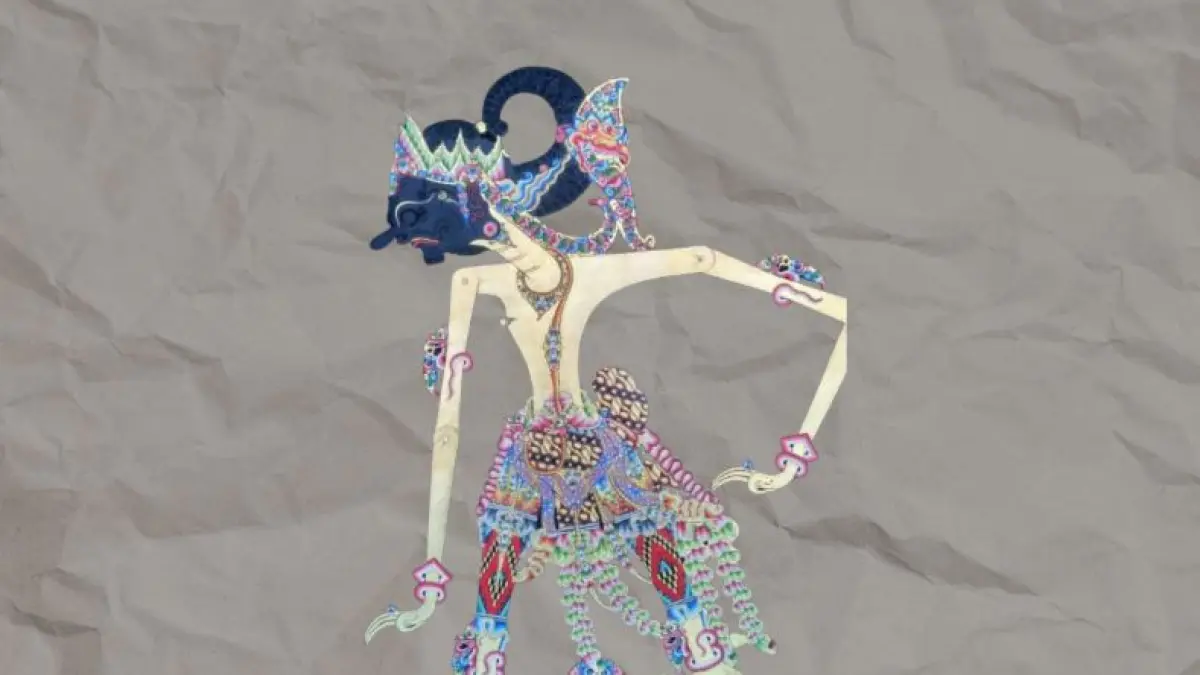 Ilustrasi tokoh wayang Antareja.