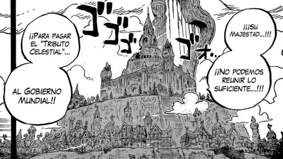 Kabut misterius melanda Kerajaan Esperia di cerita baca komik One Piece 1185. (Shueisha/Eiichiro Oda)