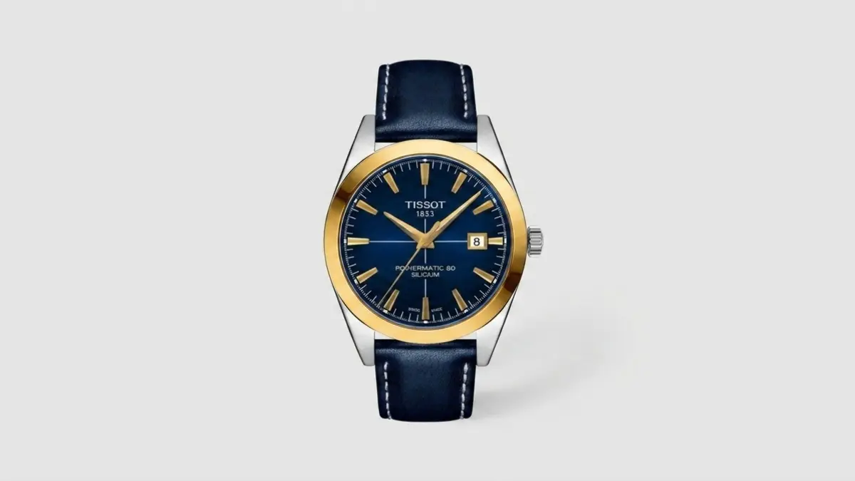 Tissot Gentleman Gold Bezel 40mm.