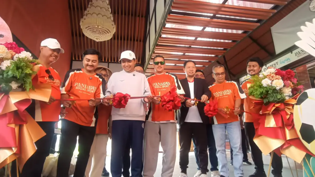 SPORT TOURISM BARU: Pandawa Social Sport resmi hadir di Kota Madiun sebagai destinasi wisata olahraga sekaligus pusat pembinaan atlet padel yang ditargetkan mampu melahirkan atlet berprestasi hingga level nasional.