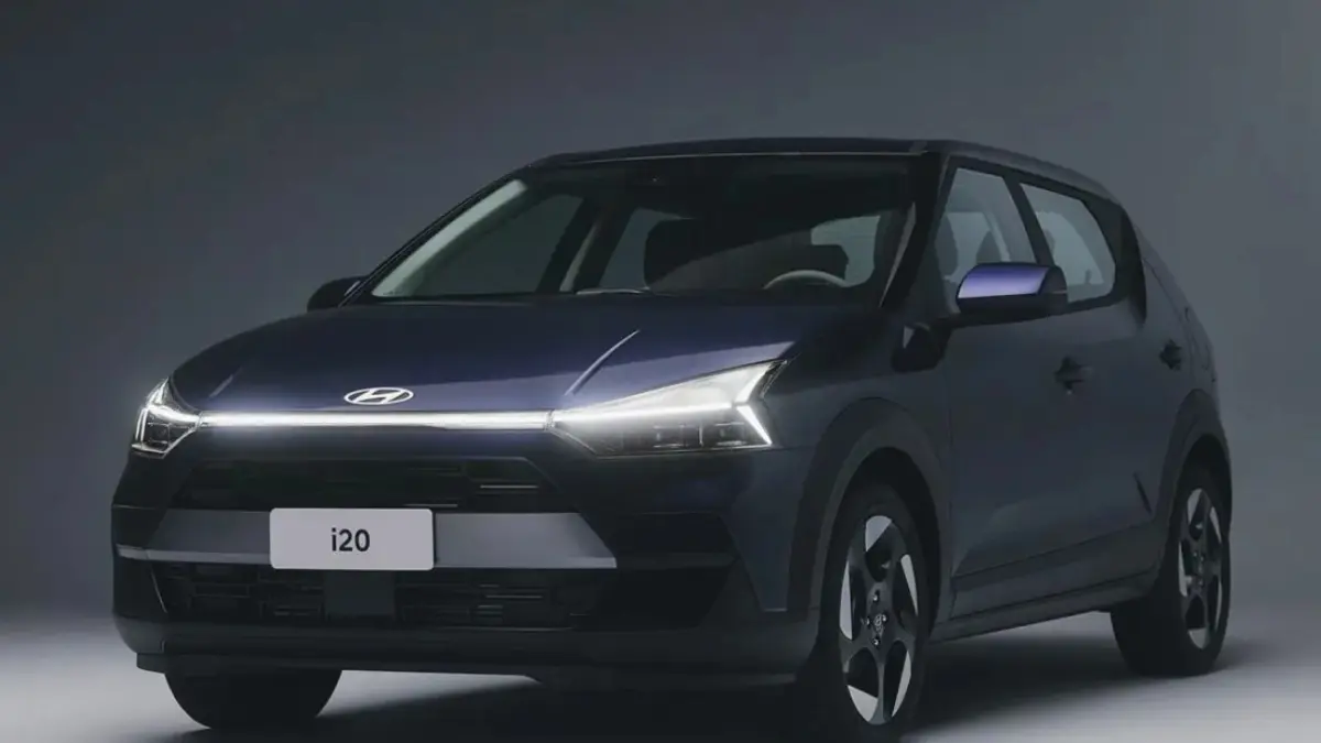 Tampilan modern mobil hatchback Hyundai i20 generasi terbaru. (HYUNDAI)