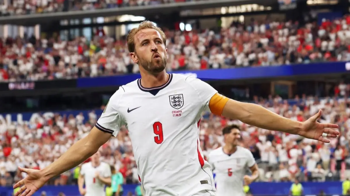 Harry Kane brace dini hari tadi.
