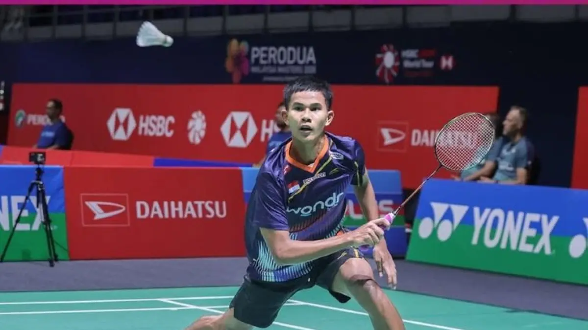 Muhamad Yusuf lolos ke semifinal. (PBSI)