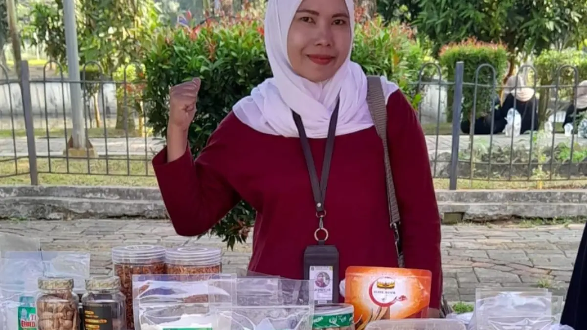 Usaha yang dikelola oleh Jufriyah kian berkembang berkat dukungan pemodalan dari BRI.