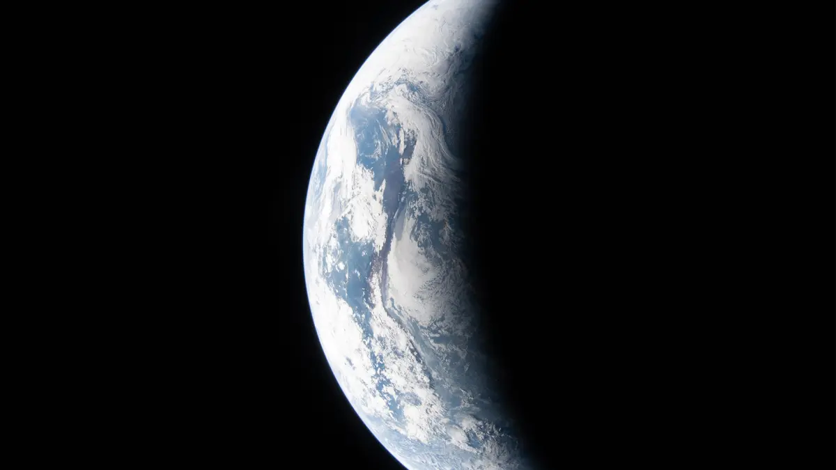 A Sliver of Earth (NASA)