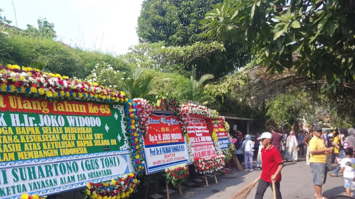 Kondisi Kediaman Pak Jokowi (TribunNews)