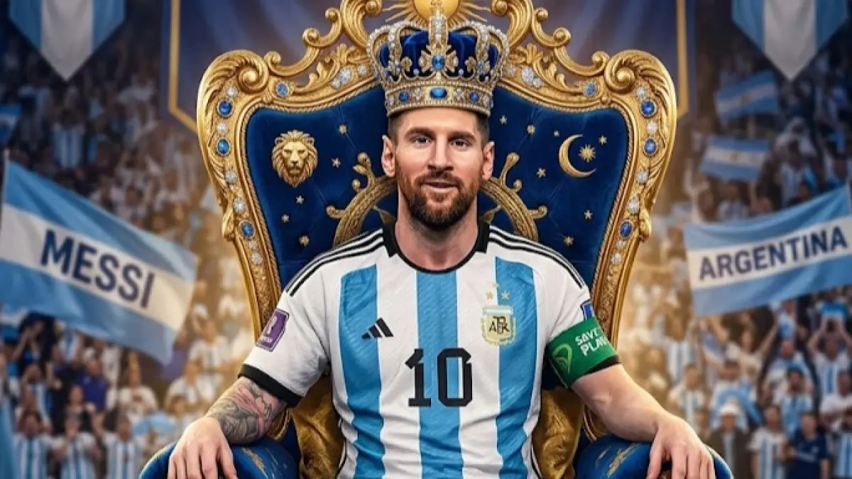 Lionel Messi raja gol Piala Dunia. (ChatGPT)