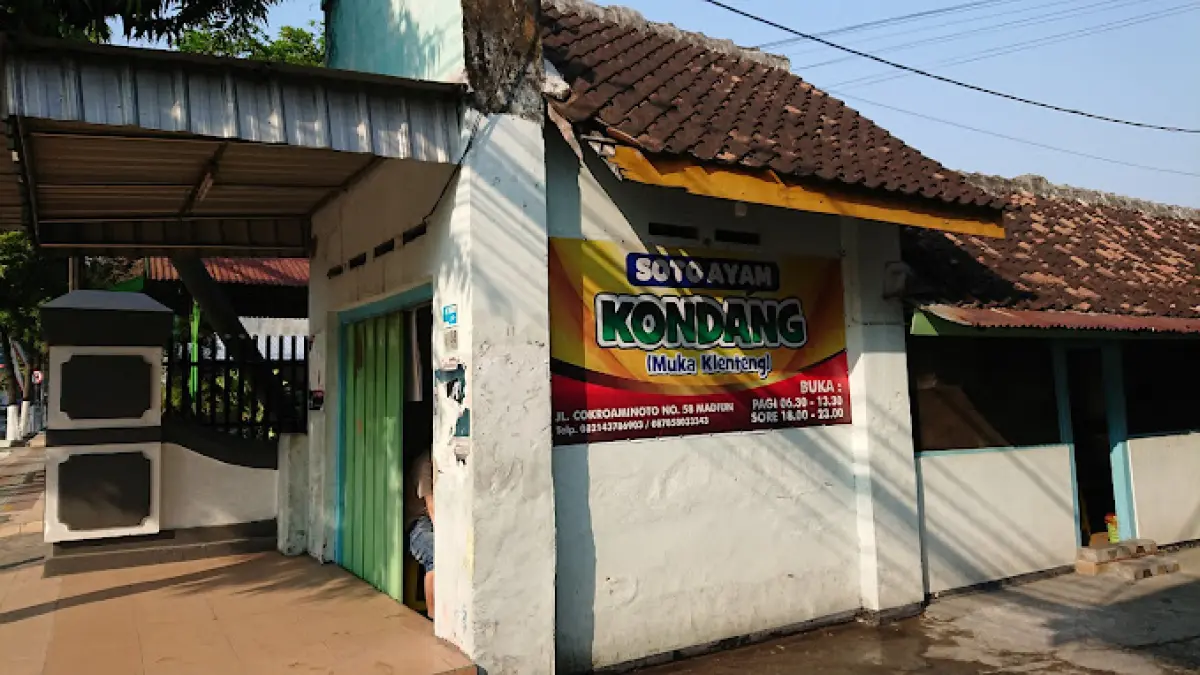 Soto Ayam Kondang (maps Freddy Tirto)