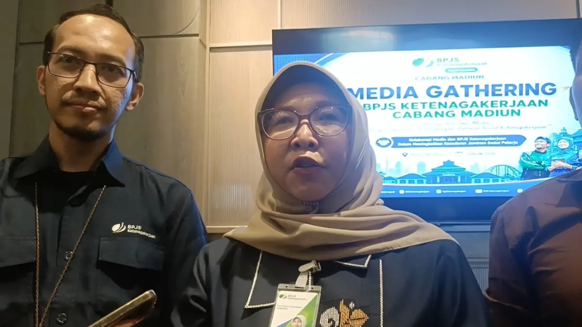 BPJS Ketenagakerjaan terus memperluas perlindungan pekerja di Kota Madiun. HENGKY RISTANTO/RADAR MADIUN