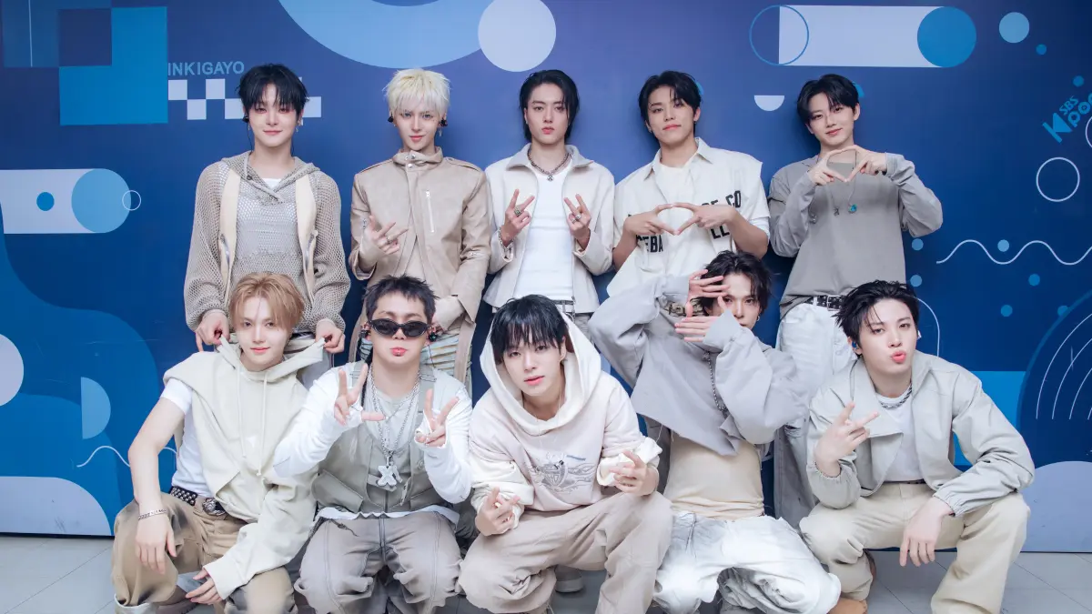 Boy Group K-pop, TREASURE setelah tampil di Inkigayo.