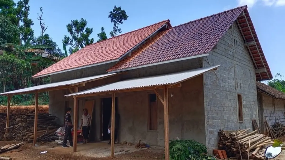 HUNIAN LAYAK: Program bedah rumah di Pacitan tahun 2026 hanya menyasar 34 unit akibat efisiensi anggaran. DOK RADAR PACITAN