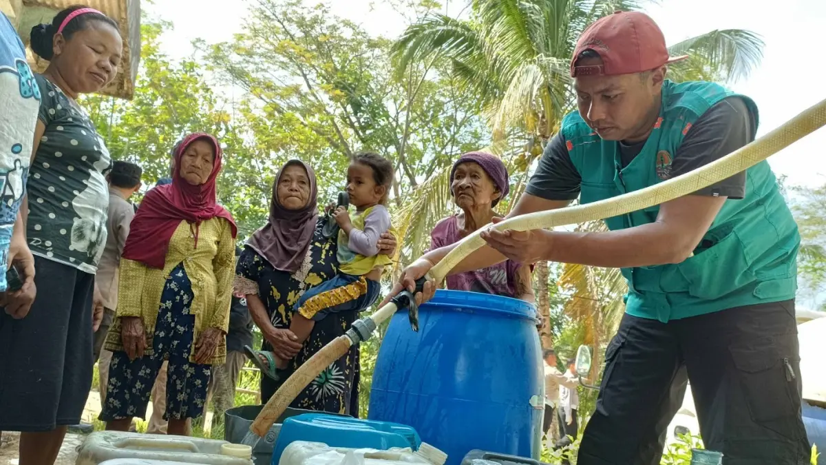 BPBD Pacitan terus memantau potensi kekeringan dan memperbarui peta wilayah rawan meski hingga kini belum menerima permintaan bantuan distribusi air bersih dari masyarakat. DOK RADAR PACITAN