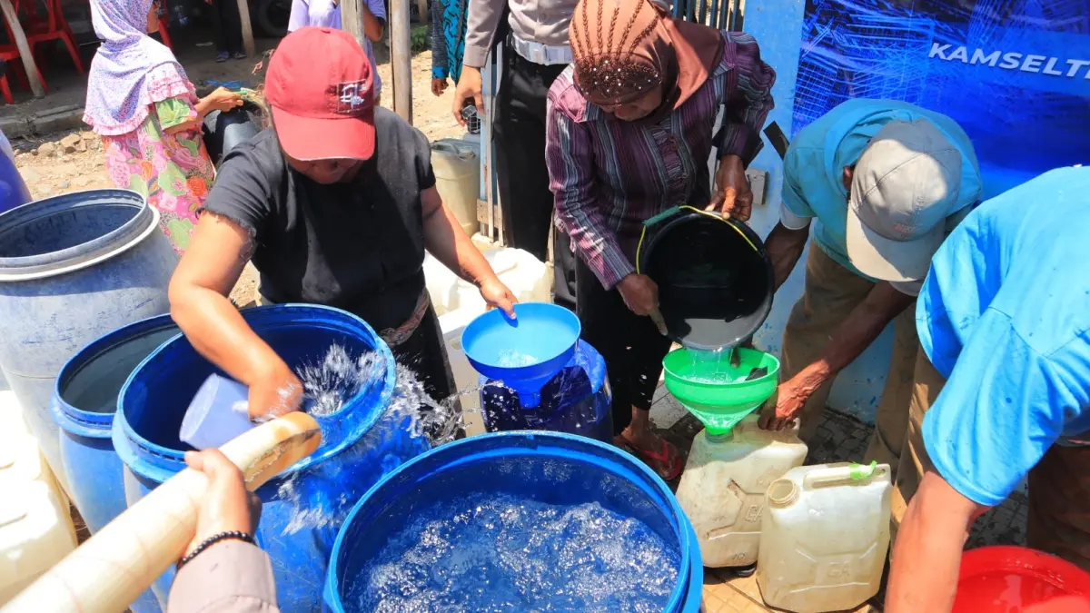 BPBD Ponorogo memetakan 10 desa di lima kecamatan yang berpotensi mengalami krisis air bersih saat puncak musim kemarau pada Juli–Agustus 2026. DOK RADAR PONOROGO