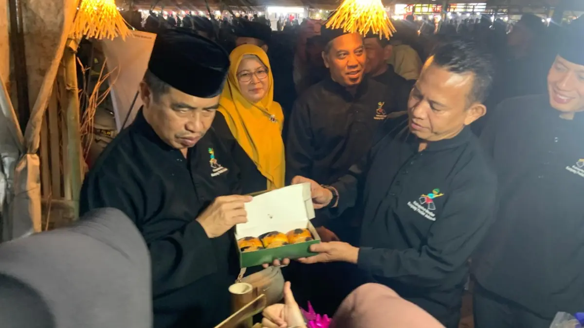 Gelaran Sepasma 2026 di Lapangan Rekso Wilis, Kecamatan Geger, berhasil menggerakkan sekitar 120 pelaku UMKM dengan total perputaran ekonomi mencapai Rp1,26 miliar selama tujuh hari. DOK RADAR MADIUN