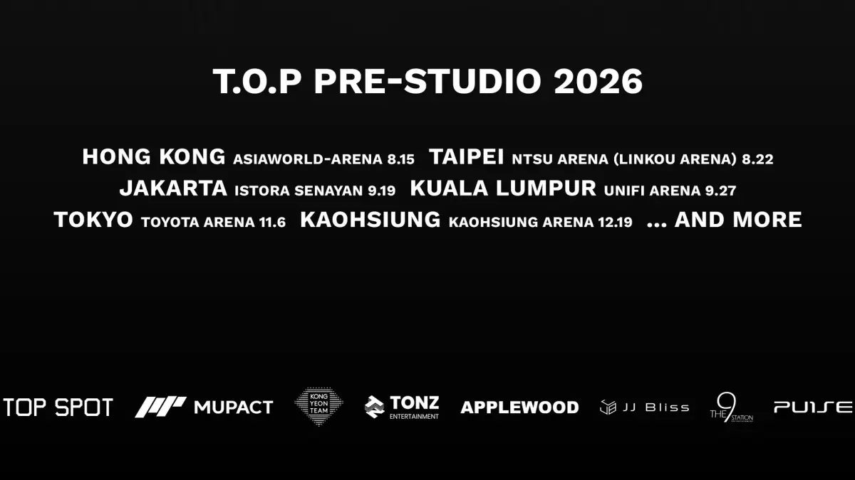 Poster Resmi Tur Fanmeeting T.O.P