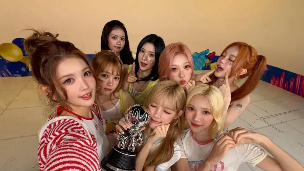Hearts2Hearts meraih kemenangan pertama untuk "Lemon Tang" di M Countdown usai mengungguli LE SSERAFIM, ILLIT, dan KATSEYE.