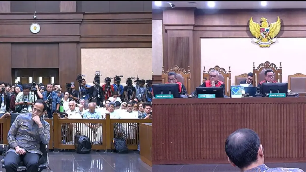 Sidang Kasus Nadiem Digelar (DANDAPALA)