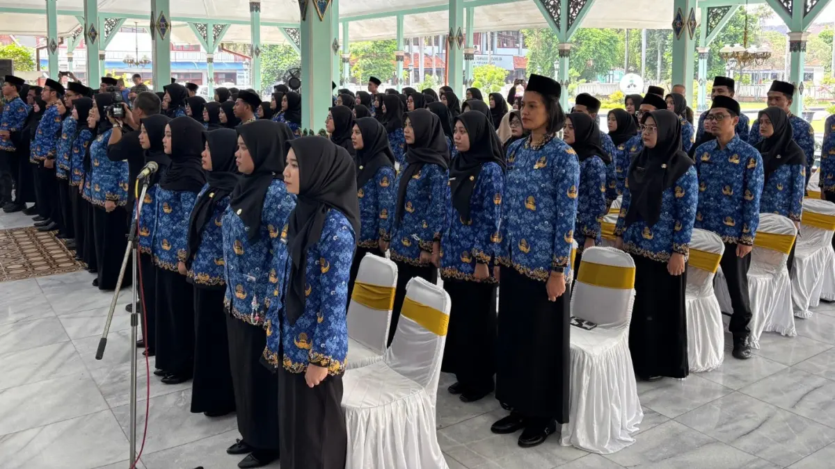 BELANJA: Pemkab Madiun menargetkan porsi belanja pegawai turun menjadi 30 persen pada 2027 agar sesuai ketentuan Undang-Undang HKPD. DOK RADAR MADIUN