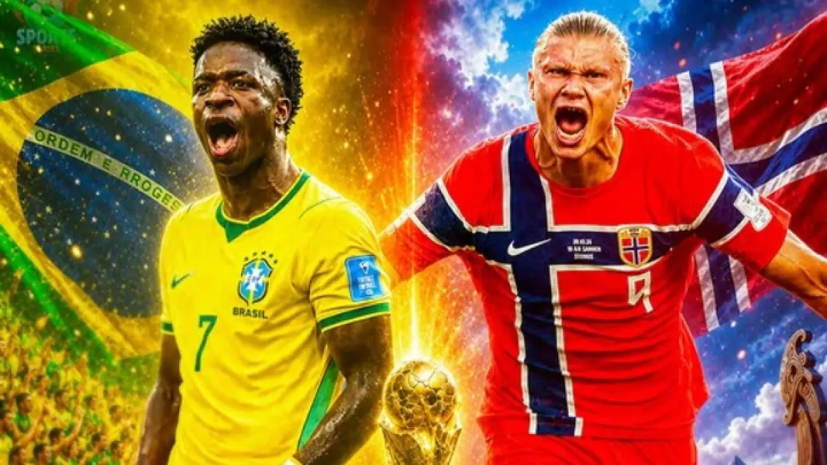 Brasil hadapi Norwegia di 16 besar.
