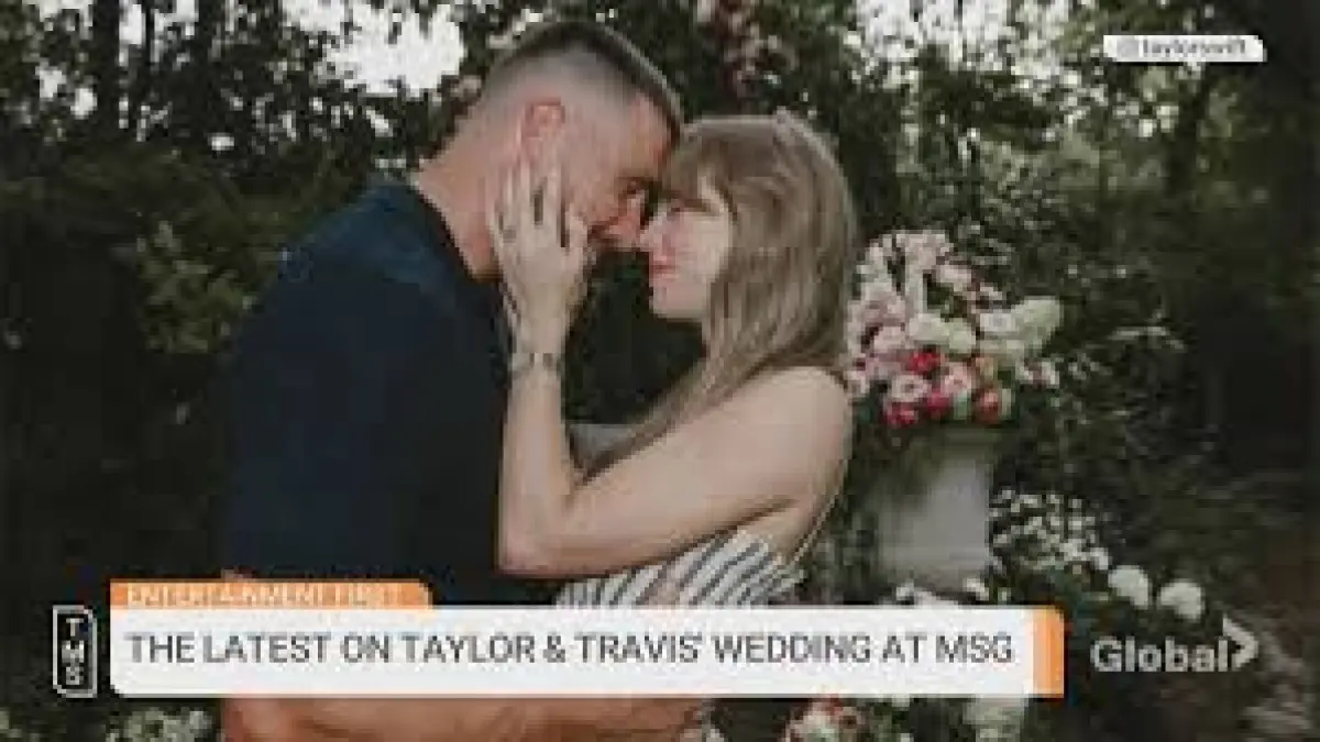 Taylor Swift and Travis Kelce wedding brings the A-list to MSG (Global News)