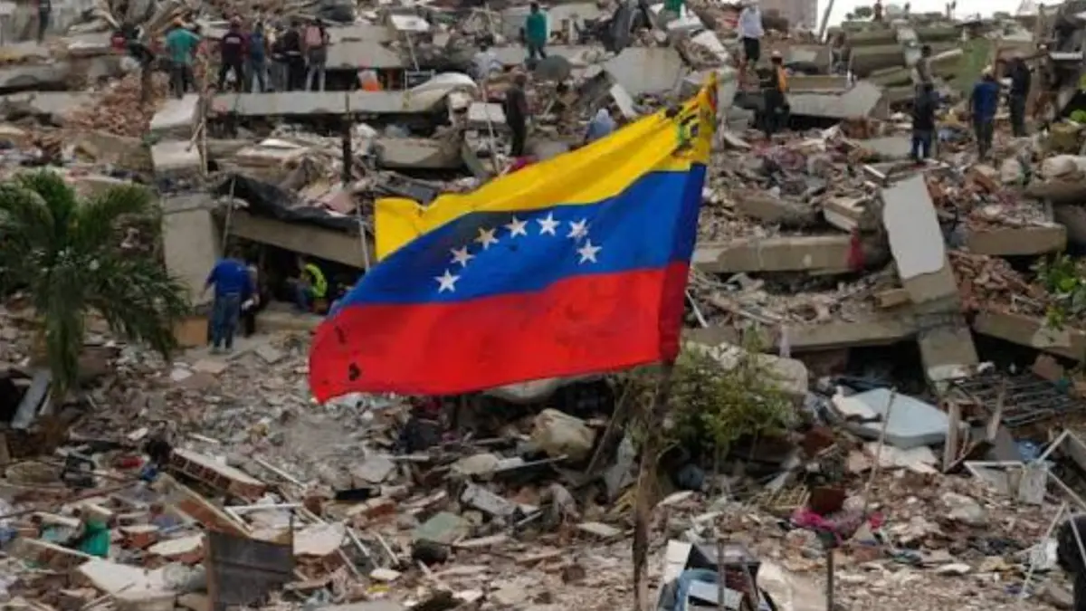 Jumlah korban tewas gempa Venezuela capai 2.954 jiwa per Minggu (5/7). (FACEBOOK)
