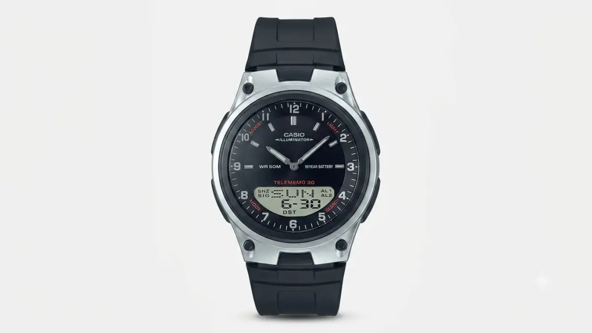 Casio AW-80-1AVDF Telememo 30