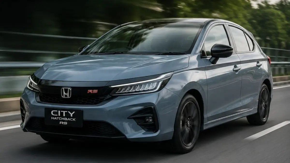Honda City Hatchback 2026 tersedia dalam varian turbo dan hybrid di pasar global.