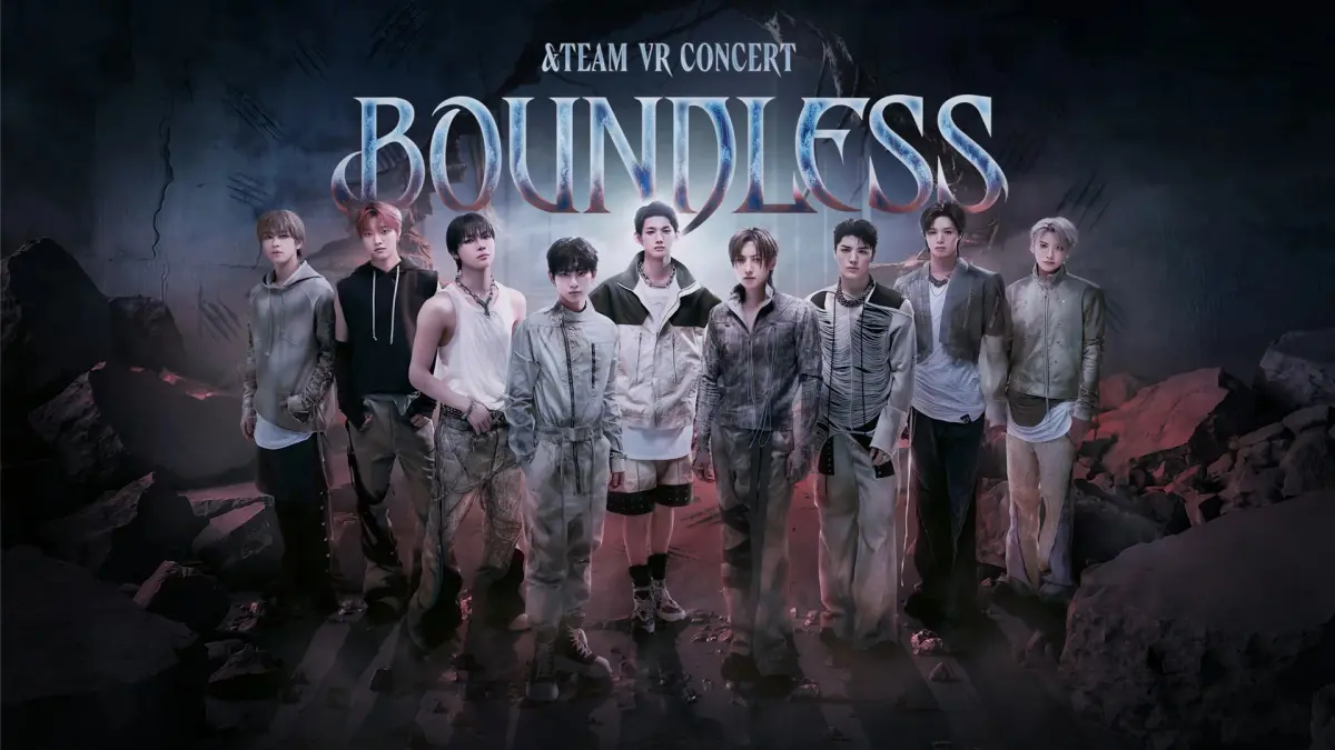 Konser VR perdana &TEAM, BOUNDLESS, resmi diperpanjang hingga 26 Juli berkat respons luar biasa. (amazevrconcerts.com)