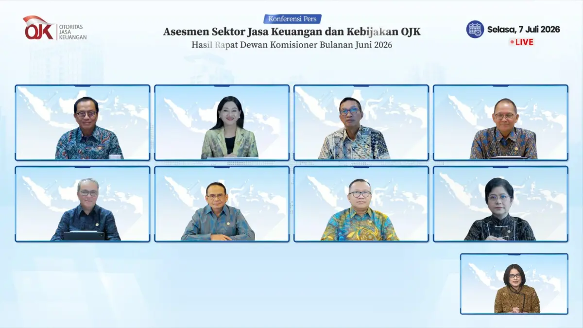 Rapat Dewan Komisioner OJK mencatat stabilitas dan intermediasi sektor jasa keuangan nasional tetap terjaga kokoh di tengah meningkatnya ketidakpastian ekonomi global.