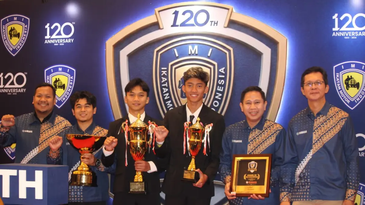 Tujuh pembalap berbakat dari pabrikan Yamaha sukses membawa pulang penghargaan dalam ajang IMI Awards berkat kontribusi dan prestasi gemilang mereka di kancah otomotif nasional maupun internasional.