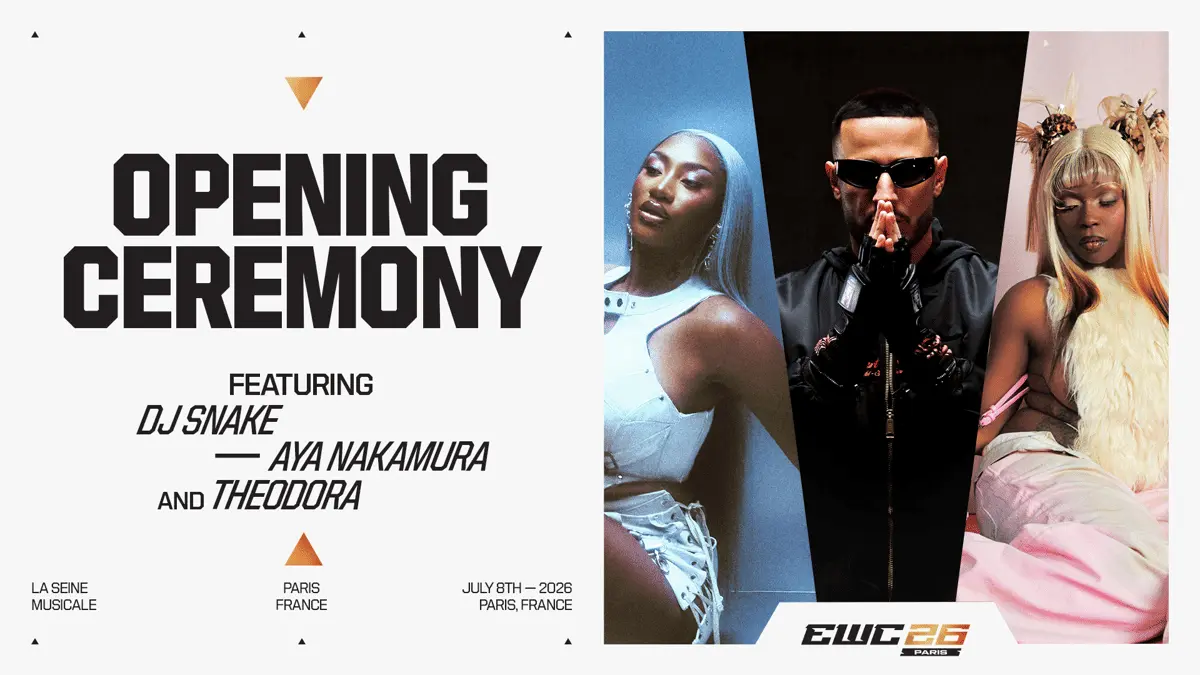 Opening EWC 2026 Paris Menghadirkan DJ Snake, Aya Nakamira dan Theodora (ggwp.id)