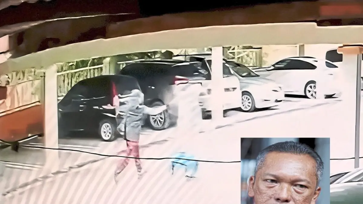Rekaman CCTV (The star)
