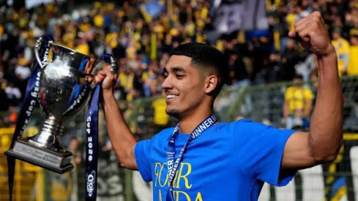 Anan Kahlaili Pesepak Bola Asal Israel, yang Berposisi Sebagai Bek Sayap Di Royale Union Saint-Gilloise (Facebook/Skins Inter)