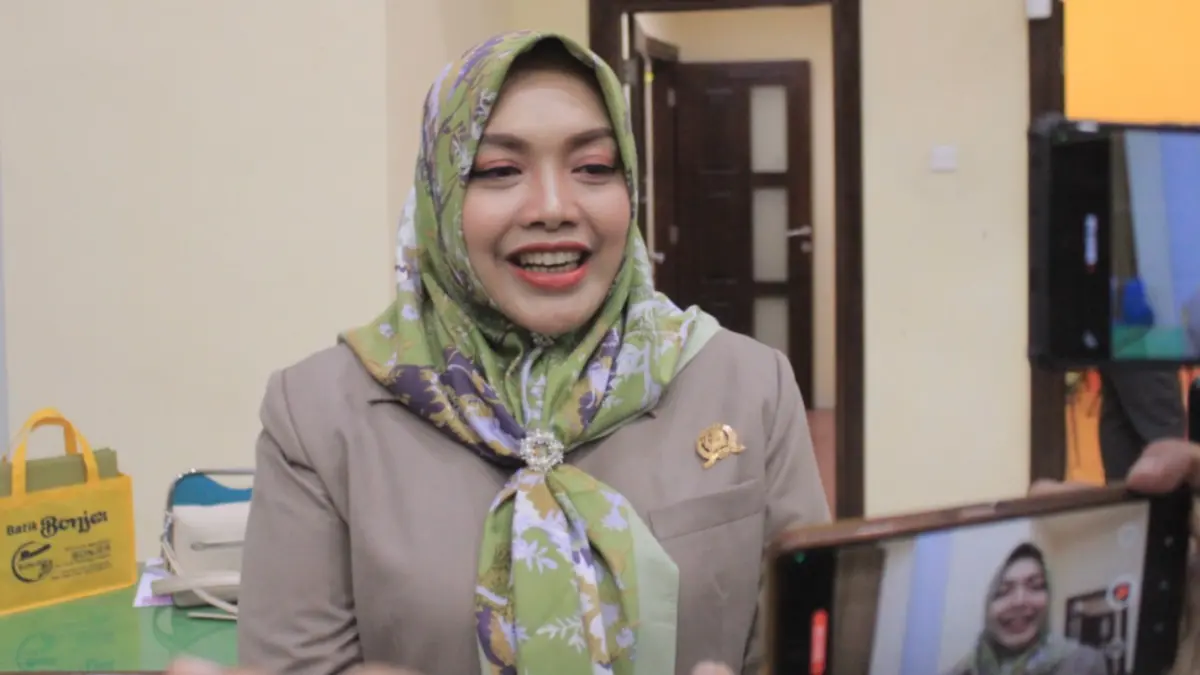 Anggota Fraksi PKB DPRD Magetan Riyin Nur Asiyah diusulkan menjadi pimpinan DPRD Magetan menggantikan Suratno. FOTO: AJI PUTRA/RADAR MAGETAN.