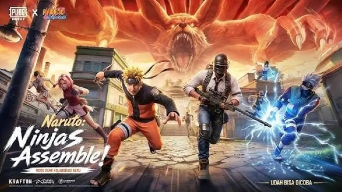 Poster PUBG Mobile X Naruto (youtube/pubgmobile)