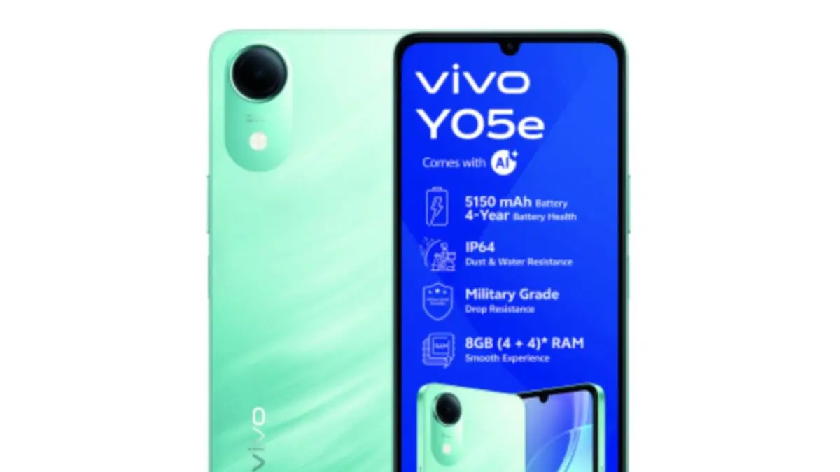 Vivo Y05e dibekali baterai berkapasitas jumbo.