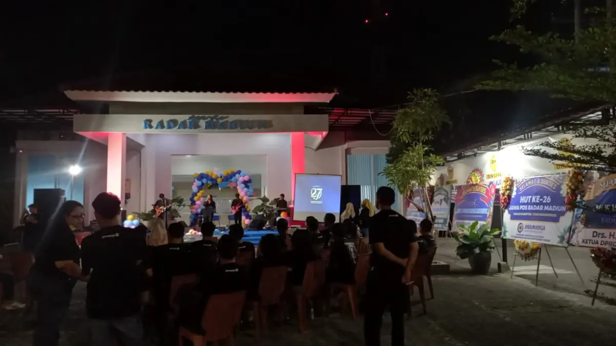 Dokumentasi Acara HUT Jawa Pos Radar Madiun yang ke-27 (Herlinda/Tim Magang Radar Madiun)